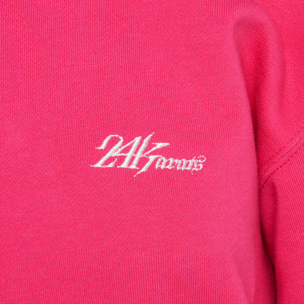 MENS RHINESTONE LOGO ZIP HOODIE (Girls² ver) 詳細画像 Black 5