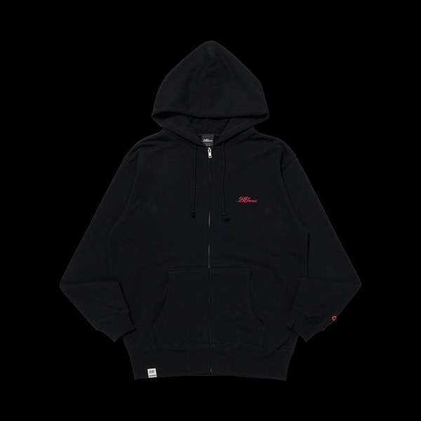 MENS RHINESTONE LOGO ZIP HOODIE (Girls² ver)