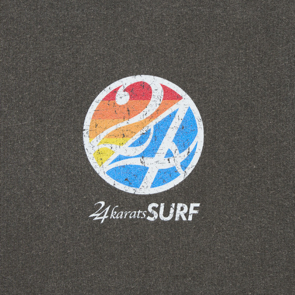 24SURF LOGO SS Tee 詳細画像 Black 3