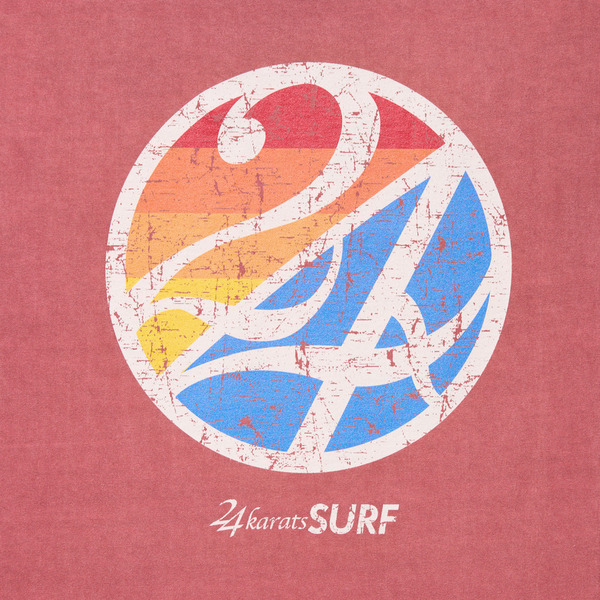 24SURF LOGO SS Tee 詳細画像 Black 8
