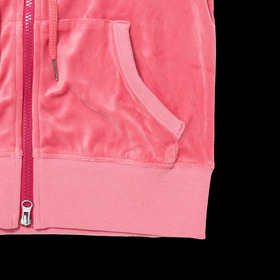 WMNS RHINESTONE VELOUR HOODIE 詳細画像