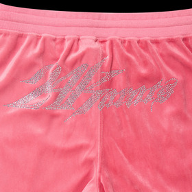 WMNS RHINESTONE VELOUR PANTS 詳細画像