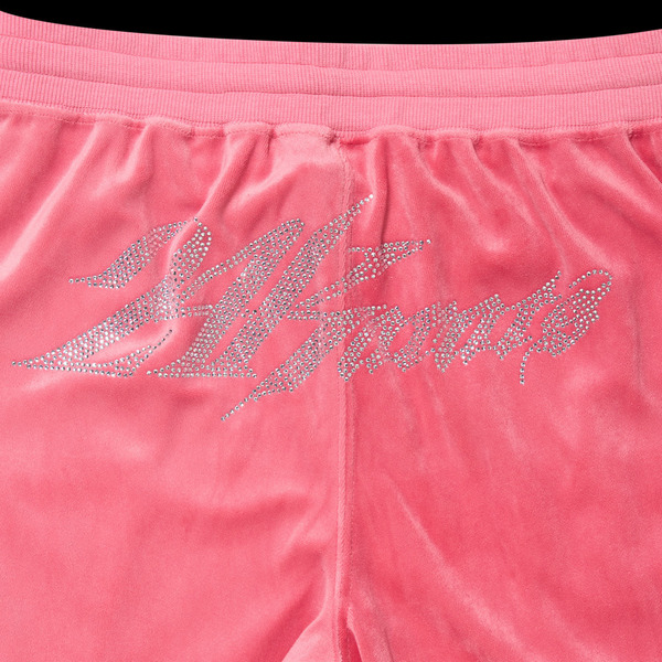 WMNS RHINESTONE VELOUR PANTS 詳細画像 Pink 3