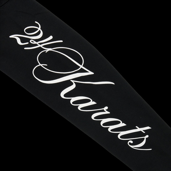 24K×THE REASON ZIP HOODIE 詳細画像 Black 7