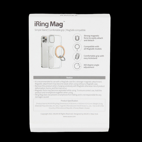 24K iRingMag 詳細画像 Black×White 7