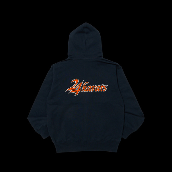 24K ZIP HOODIE 詳細画像 Black 7