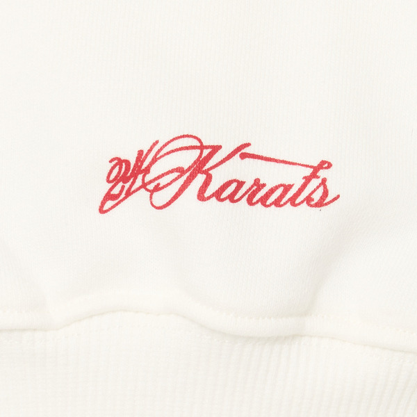 24K 19TH ANNIV. Hoodie 詳細画像 White&times;Blue 15