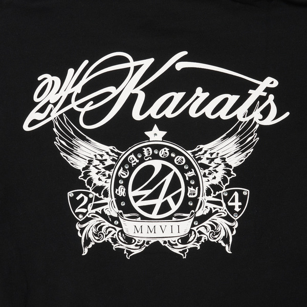 24K 19TH ANNIV. Hoodie 詳細画像 White&times;Blue 5