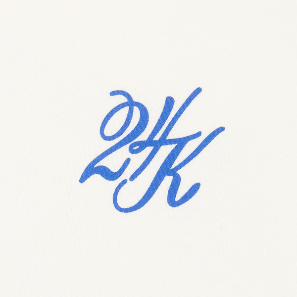 24K 19TH ANNIV. Hoodie 詳細画像 White&times;Blue 9